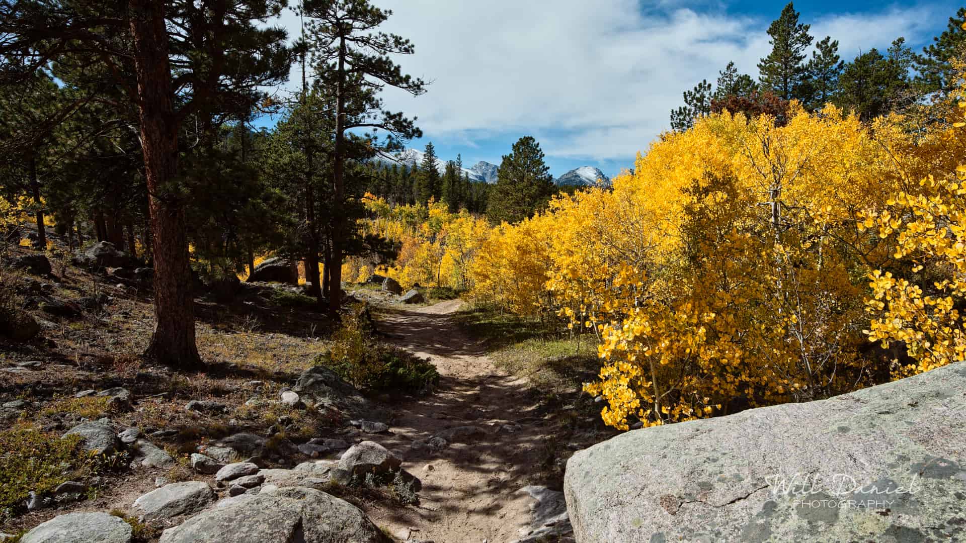 Rocky Mountain National Park trail photo